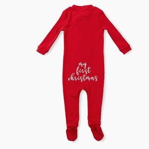 My First Christmas Organic Cotton Baby Pajama